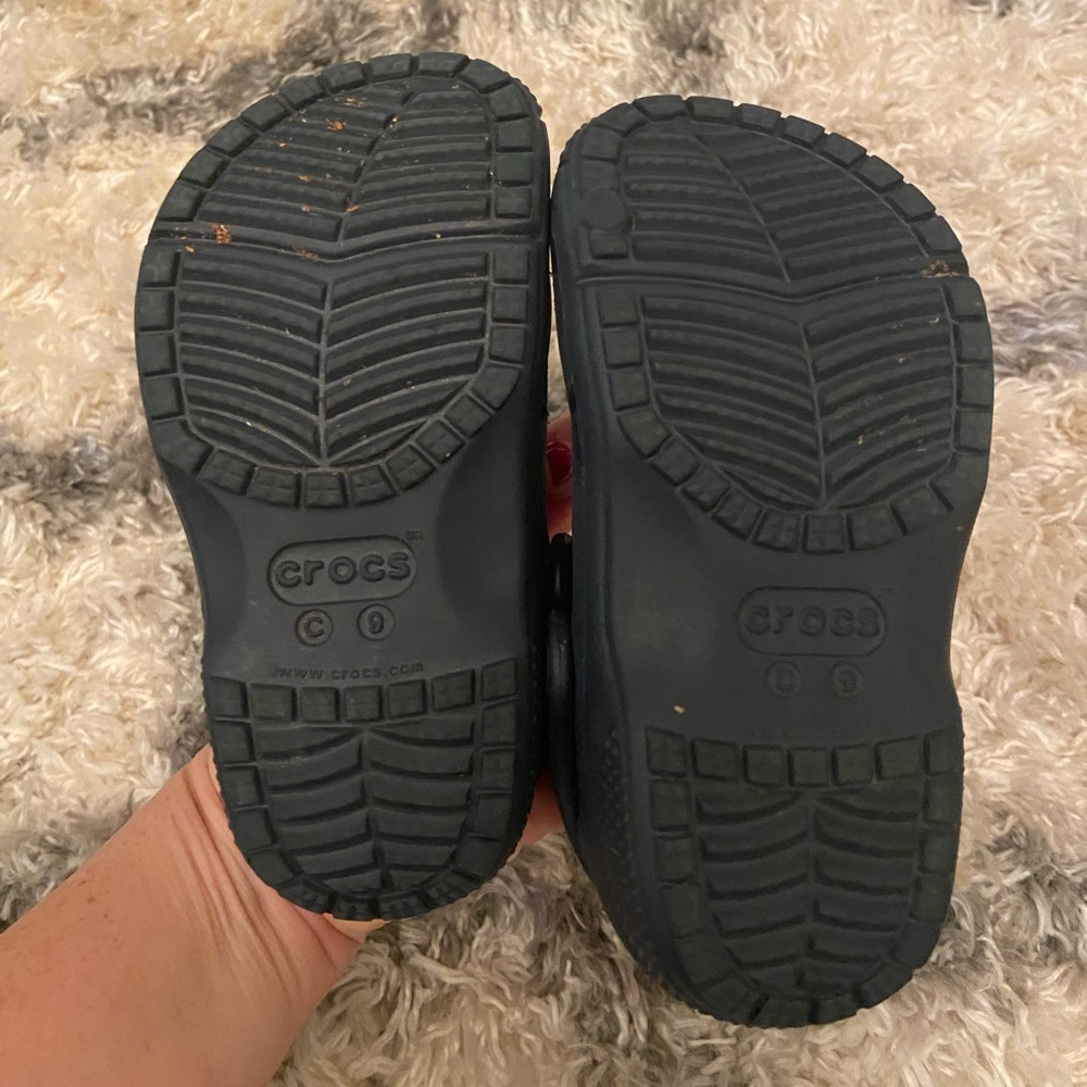 Toddler Navy Blue Crocs